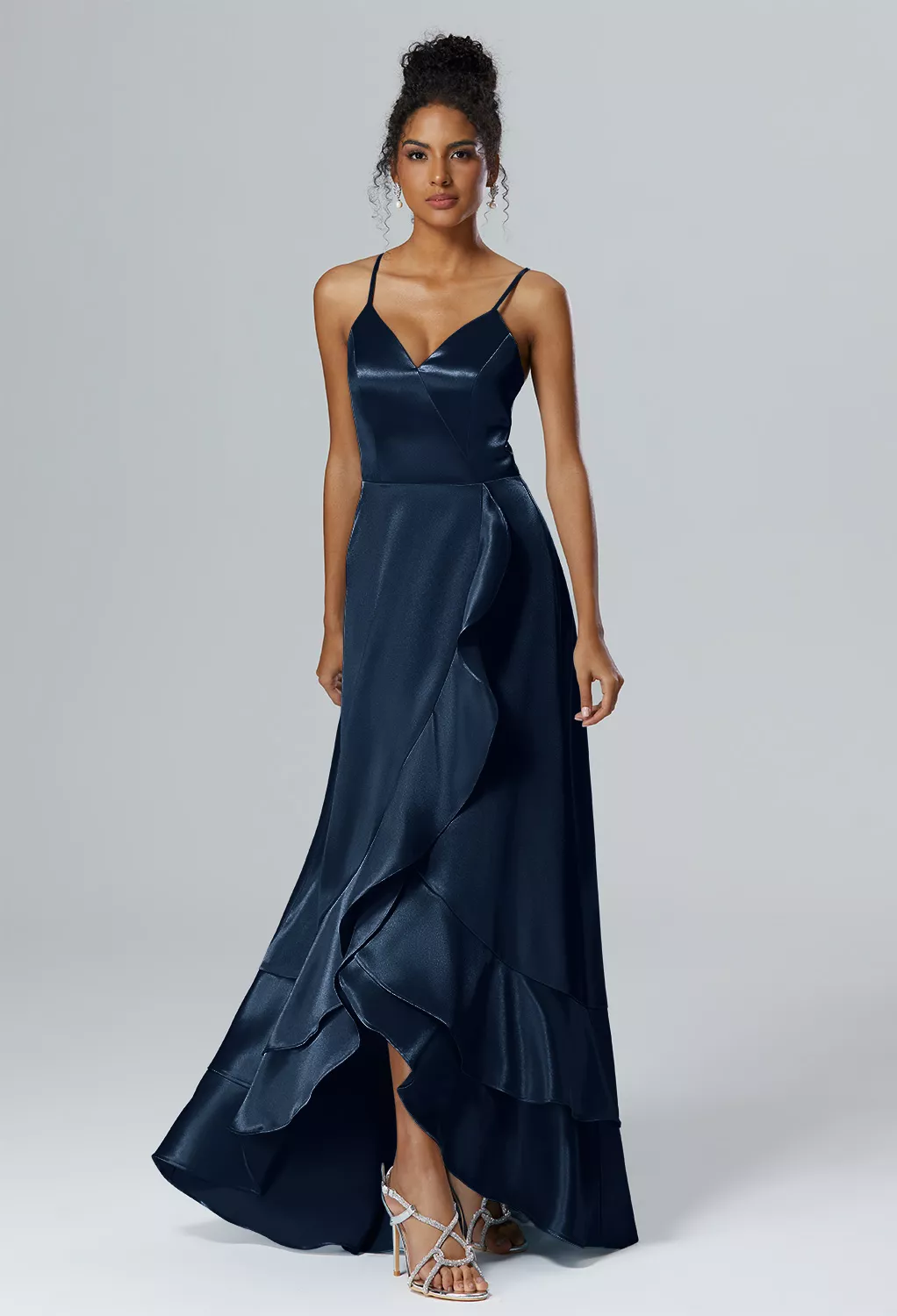 AW Marguerite Dark Navy  Beach Wedding Guest Dresses